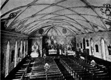 Interior Old Church pre December 8, 1902