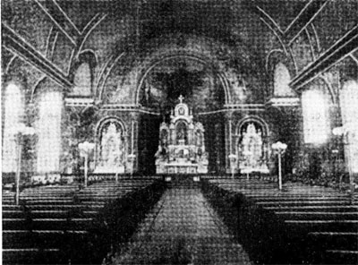 Interior of New Church